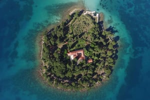 Zadar: oryginalna wycieczka island hopping łodzią motorową z napojami