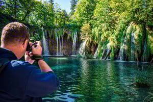 ザグレブ発：プリトヴィツェ湖群ガイド付きグループ日帰り旅行