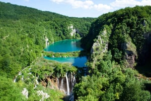 Fra Zagreb: Plitvice Lakes National Park Tour med billetter