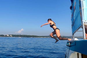 Funtana: Lim Fjord Cruise to Pirate’s Cave with Snorkeling