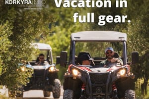 コルチュラ島のバギーサファリとワインの試飲