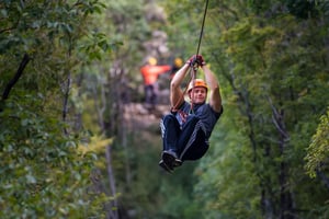 Omiš : 3 heures de tyrolienne dans le canyon de Cetina