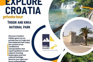 Private tour from Split area: Trogir and Krka National Park