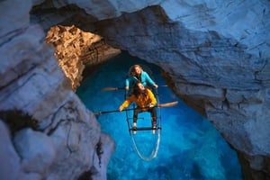 Pula: Night-Time Sea Kayaking Tour in Transparent Kayak