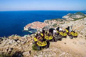 Dubrovnik: Countryside Guided ATV Tour & Tavern Refreshments