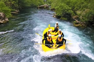 Rafting no rio Cetina