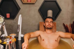 San Servolo: Bierbad-Erlebnis