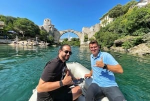 Sarajevo: Mostar, Konjic, Počitelj, Casa Sufi e Cascatas