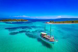 Круиз из Сплита: 3 острова, Голубая лагуна, обед и напитки