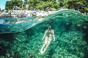 Split: Blue Lagoon & 3 Islands Small-group Speedboat Tour