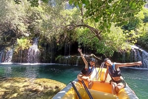 Split : rafting en petit groupe sur la rivière Cetina et visite de grottes