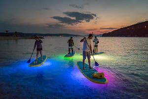 Split : Visite nocturne en Stand Up Paddleboard