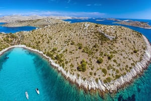 Zadar: prywatna całodniowa wycieczka na Kornati i Wyspy Dalmatyńskie