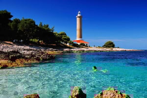 Zadar: Sakarun Beach and Dugi Island Boat Tour with Lunch