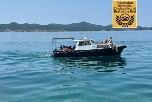Zadar: Halvdagsäventyr med träbåt och dryck
