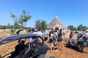Excursiones en buggy/quad en Apulia con buggy de 4 plazas bajo petición.