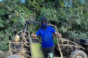 Buggy ride on rural routes and Macao Beach