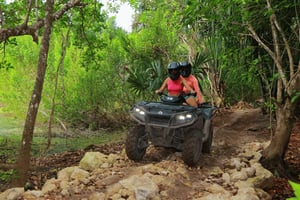 Cancun: ATV Xperience with JetBoat or Xplor Combo Options