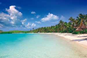 Cancun: Contoy Island & Isla Mujeres with snorkeling and lunch on the beach