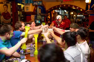 Cancun: Lucha Libre with Tacos, Margaritas, & Tequila Taster