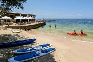Cartagena: PRIVATE ISLAND in Rosario Islands BUFFET LUNCH