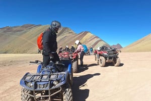From cusco: Rainbow Mountain ATV Tour with meals