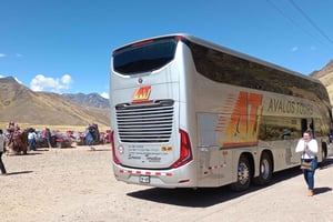 From Puno: Ruta del Sol by Tourist Bus from Puno to Cusco + Lunch
