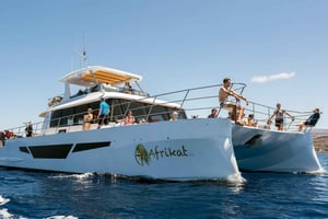 Gran Canaria: Divertido Crucero en Catamarán con Comida y Bebida