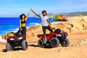 Migrino Beach & Desert ATV Tour in Cabo by Cactus Tours Park