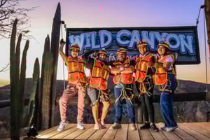Night Ziplines & UTV Adventure & Mexican Parrillada