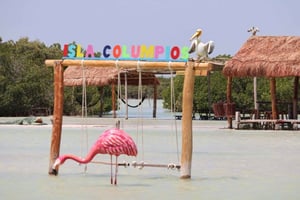 Progreso: Pase de un día para Isla Columpios y Pig Beach Club