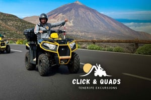 Puerto de la Cruz: Tour en Quad al Teide con Fotos & Snack Local