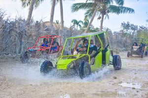 Punta Cana: Aventura en Buggy con Playa Macao y Cueva Taina