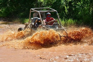Punta Cana: Buggy Tour with River Cave & Macao Beach