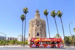 Seville: City Sightseeing Hop-On Hop-Off Bus Tour