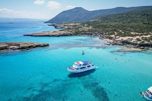 Von Paphos: Tagesausflug zur Blauen Lagune und den Bädern der Aphrodite