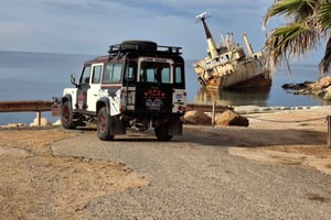 Paphos privat tur: Akamas, Avakas, Turtle Bay och vingård