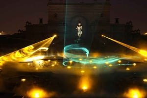 Akshardham Temple Light Show with Old Delhi Food Walk Tour