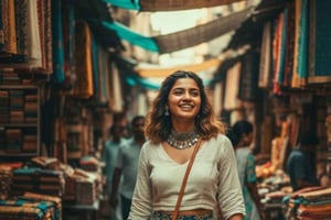 Delhi: winkeltour door oud en nieuw Delhi met souvenirmand