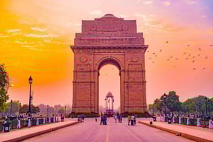 Delhi : visite privée d'une demi-journée des principaux sites touristiques de New Delhi