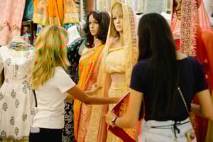 Delhi: tour de compras particular de carro com passeio de riquixá