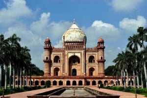 Delhi: wandeltour met gids door de tombe van Safdarjung