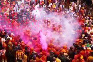 Delhi: Sightseeing och Holi-firande (3 och 4 mars)