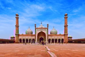 Delhistä: 3-tuntinen Old Delhi Tuk-Tuk-kierros noutoineen