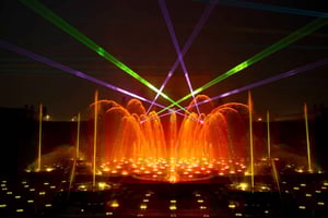 Vanuit Delhi: Akshardham tentoonstelling en Sahaj Anand watershow