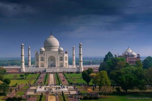 De Deli: Excursão de luxo de 2 dias ao Taj Mahal de carro