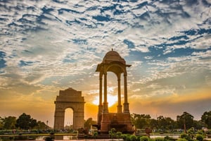 Au départ de Delhi : visite d'une demi-journée ou d'une journée de l'ancienne et de la nouvelle Delhi (Layover)