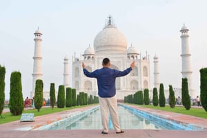 Z Delhi: prywatna wycieczka do Tadź Mahal i Agra z 5-gwiazdkowym lunchem