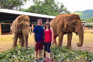 Vanuit Delhi: Taj Mahal, Agra Fort & Olifantenopvang Tour