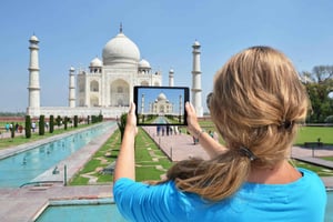 Au départ de Delhi : visite coupe-file du Taj Mahal et du Fort d'Agra